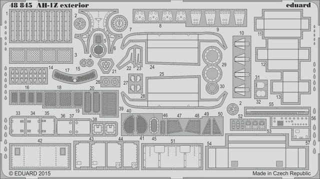 Eduard Eduard 1/48 AH1Z Exterior for KTY