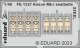 Eduard Eduard 1/48 Anson Mk.I seatbelts Steel for Airfix