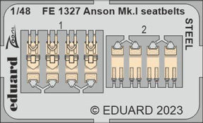 Eduard Eduard 1/48 Anson Mk.I seatbelts Steel for Airfix