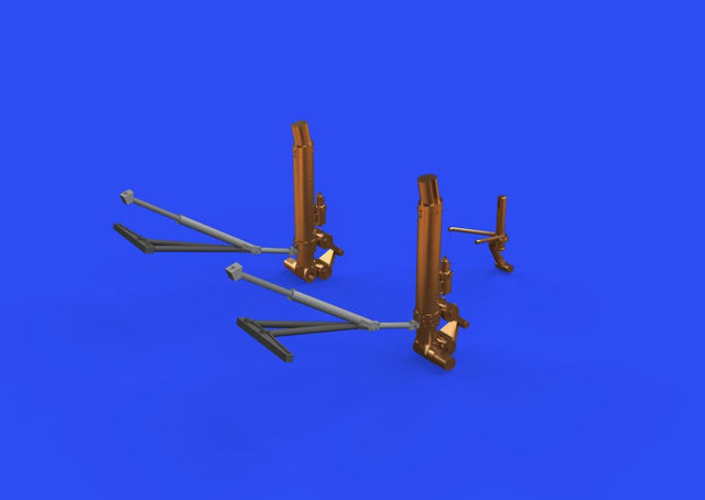 Eduard Eduard 1/48 B-17F undercarriage legs BRONZE Brassin for EDUARD