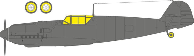 Eduard Eduard 1/48 Bf 109E-3 TFace MASK for HOBBY BOSS