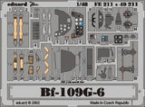 Eduard Eduard 1/48 Bf 109G-6 for Hasegawa
