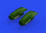 Eduard Eduard 1/48 Bf110C/D/E Exhaust Stacks for EDU (Resin)