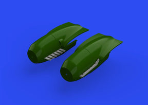 Eduard Eduard 1/48 Bf110C/D/E Exhaust Stacks for EDU (Resin)