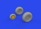 Eduard Eduard 1/48 Brassin B-25J wheels for HKM