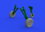 Eduard Eduard 1/48 Brassin F-16C wheels early for Kinetic