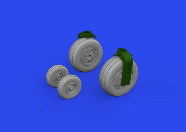 Eduard Eduard 1/48 Brassin F-4E wheels for Meng