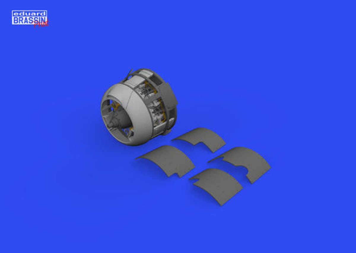 Eduard Eduard 1/48 Brassin F4F-3 engine early Print for Eduard