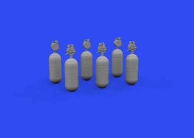 Eduard Eduard 1/48 Brassin WWII USAAF oxygen cylinder A-6 Print for