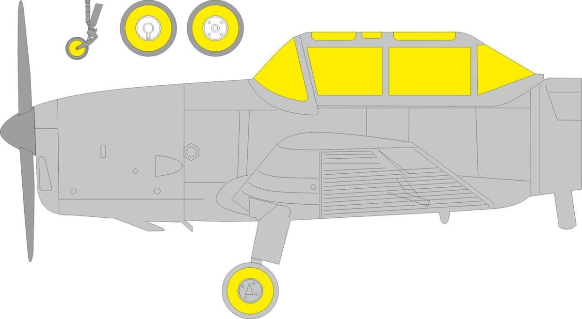 Eduard Eduard 1/48 Chipmunk T.20 TFace MASK for AIRFIX