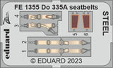 Eduard Eduard 1/48 Do 335A seatbelts Steel for Tamiya