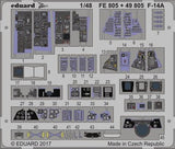 Eduard Eduard 1/48 F-14A Interior for Tamiya (Pre-Painted)