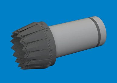 Eduard Eduard 1/48 F-35C exhaust nozzle PRINT Brassin for TAMIYA kit