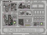 Eduard Eduard 1/48 F-4E Phantom II Photo Etch for Hasegawa