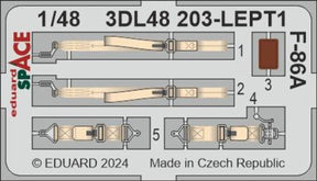 Eduard Eduard 1/48 F-86A SPACE SPACE for CLEAR PROP