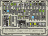 Eduard Eduard 1/48 F/A-18F Super Hornet Photo Etch for Hasegawa