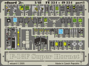 Eduard Eduard 1/48 F/A-18F Super Hornet Photo Etch for Hasegawa
