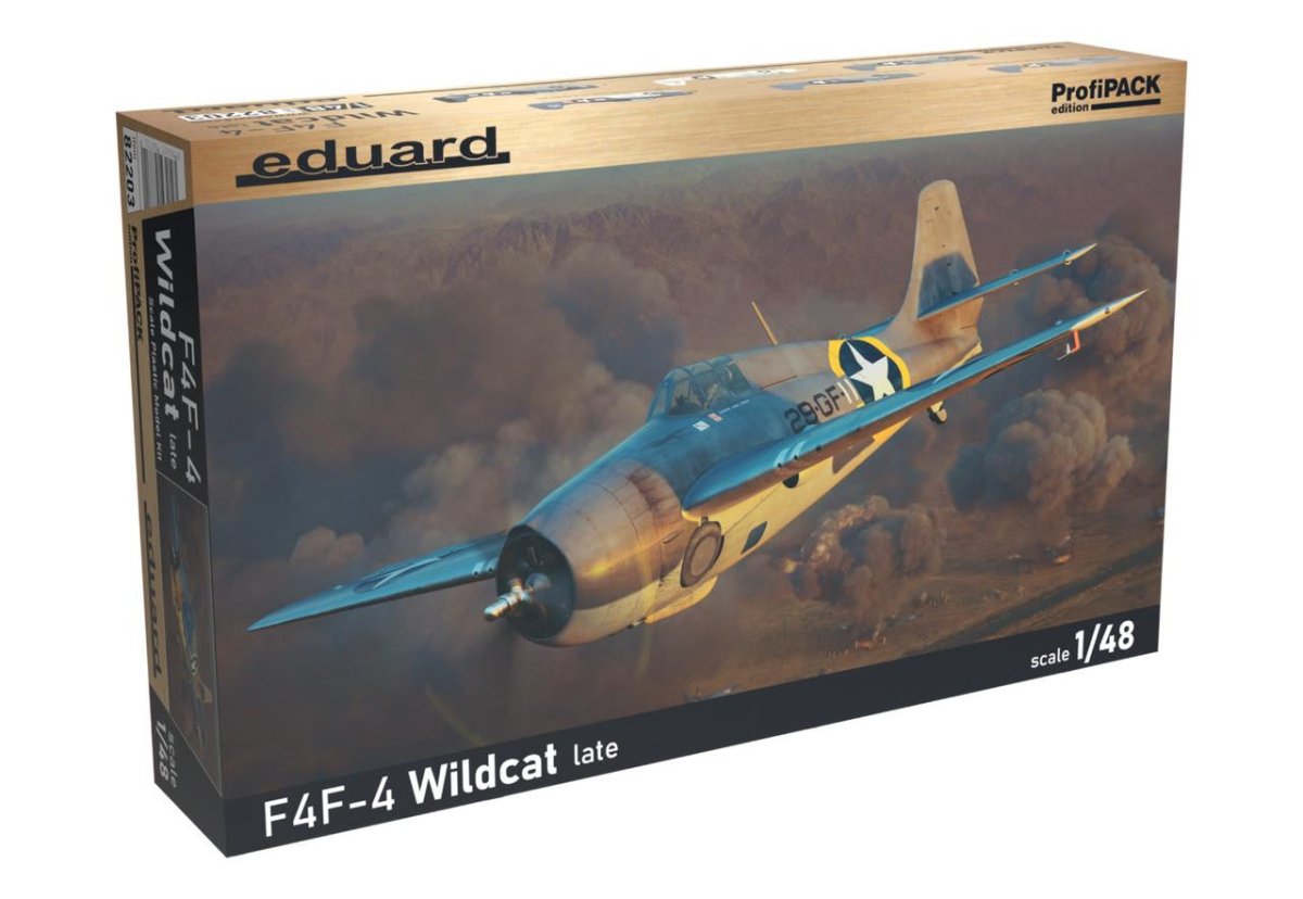 Eduard Eduard 1/48 F4F-4 Wildcat late Plastic Model Kit