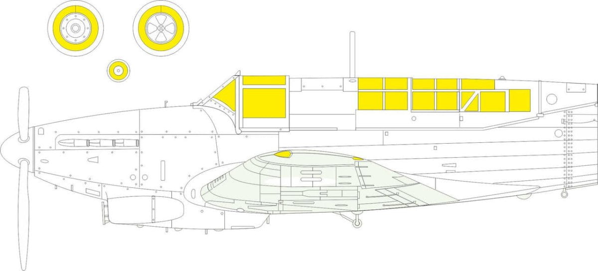 Eduard Eduard 1/48 Fulmar Mk.I TFace Masks