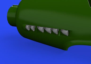 Eduard Eduard 1/48 Fw190D Exhaust Stacks for EDU (Resin)
