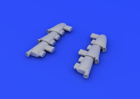 Eduard Eduard 1/48 Hurricane Mk I Exhaust Stacks for AIR (Resin)