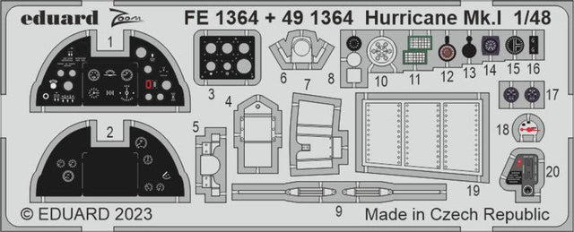 Eduard Eduard 1/48 Hurricane Mk.I - for HOBBY BOSS