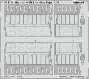 Eduard Eduard 1/48 Hurricane Mk.I landing flaps for Hobby Boss