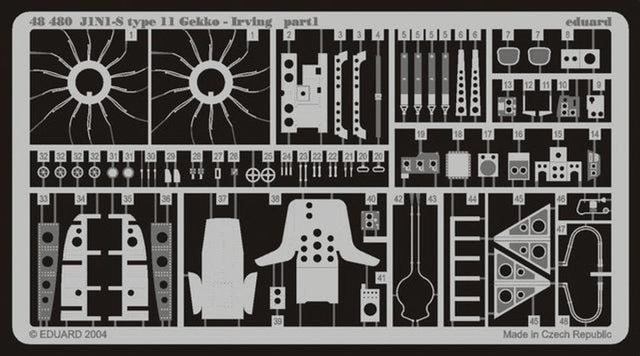 Eduard Eduard 1/48 J1N1S Type 11 Gekko-Irving for TAM