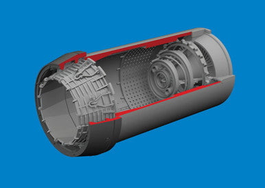 Eduard Eduard 1/48 Jaguar GR.1 exhaust nozzles PRINT