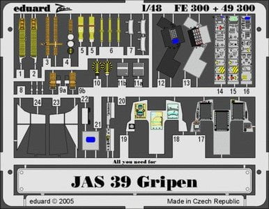 Eduard Eduard 1/48 JAS-39 Gripenfor Italeri