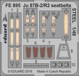 Eduard Eduard 1/48 Ju 87B-2/R2 seatbelts Steel for Airfix