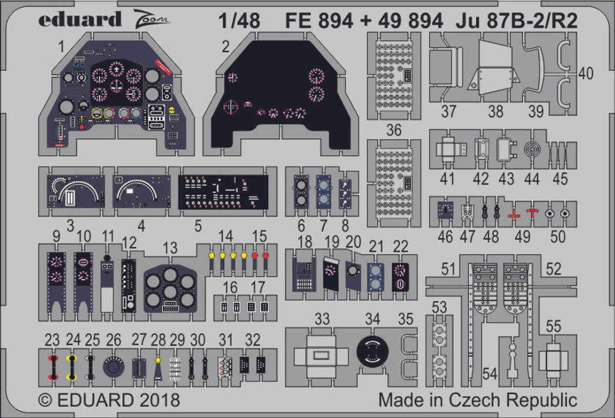 Eduard Eduard 1/48 Ju87B2/R2 for AIR (Pre-Painted)