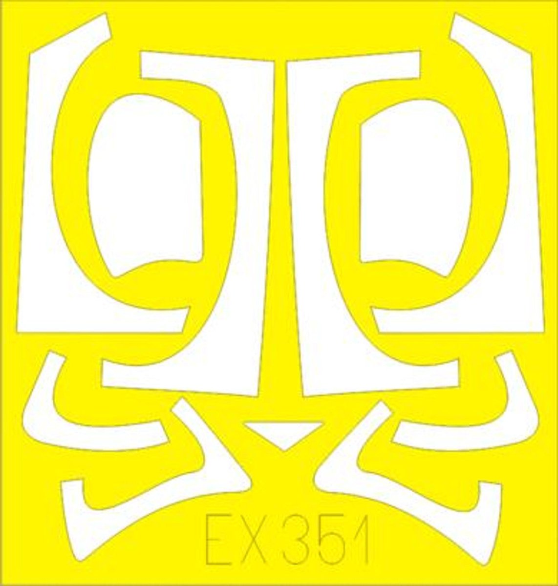 Eduard Eduard 1/48 Mask A-6E for Kinetic