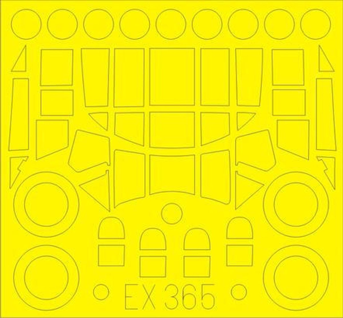 Eduard Eduard 1/48 Mask An-2 for Hobby Boss