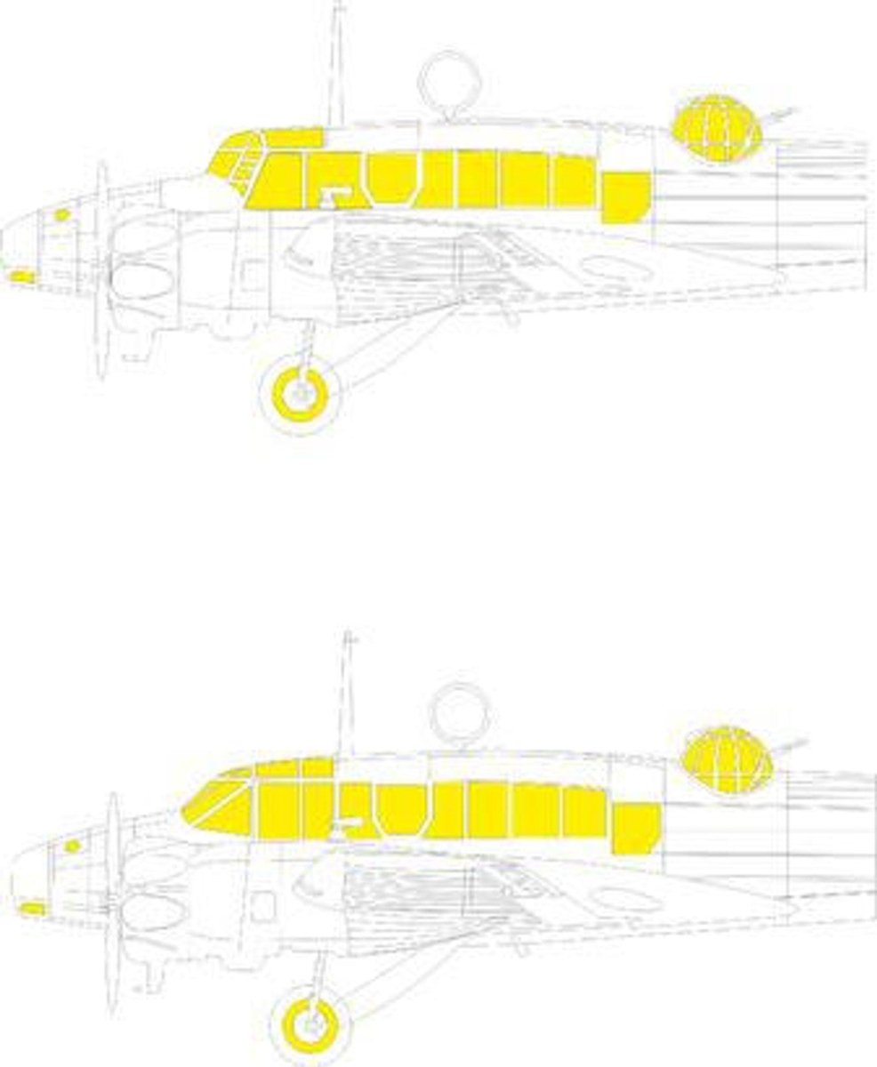 Eduard Eduard 1/48 Mask Anson Mk.I TFace for Airfix