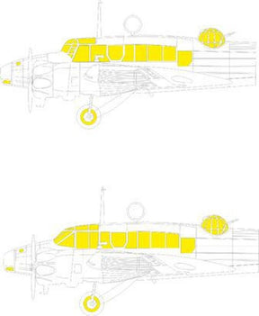 Eduard Eduard 1/48 Mask Anson Mk.I TFace for Airfix
