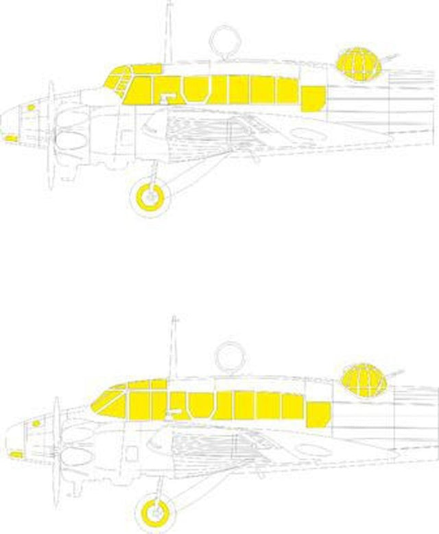 Eduard Eduard 1/48 Mask Anson Mk.I TFace for Airfix