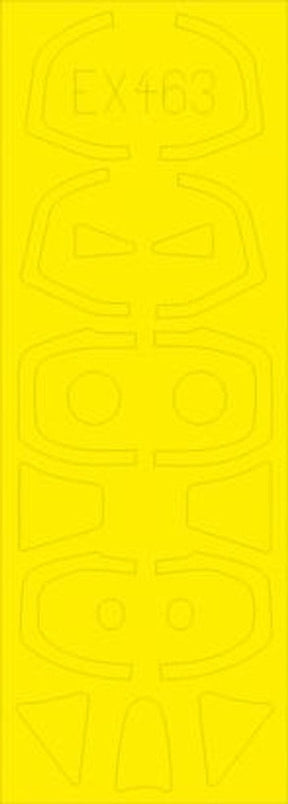 Eduard Eduard 1/48 Mask CM.170 Magister for AMK