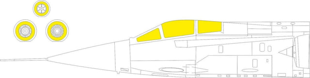 Eduard Eduard 1/48 Mask F-104A/C for KIN