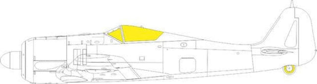 Eduard Eduard 1/48 Mask Fw 190A-4 for Eduard