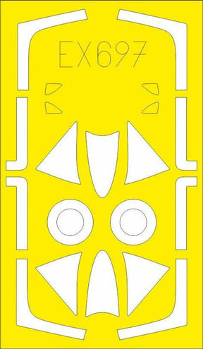 Eduard Eduard 1/48 Mask Hunter F-4/F-5 TFace for AIR