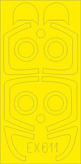 Eduard Eduard 1/48 Mask L39ZA for TRP