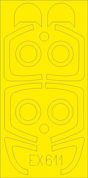 Eduard Eduard 1/48 Mask L39ZA for TRP