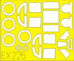 Eduard Eduard 1/48 Mask Lavochkin La-5FN for Zvezda