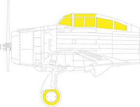 Eduard Eduard 1/48 Mask P35 TFace for DWN