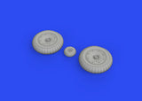 Eduard Eduard 1/48 Me163B Wheels for GPT (Mask & Resin)