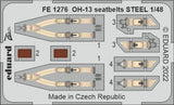 Eduard Eduard 1/48 OH-13 seatbelts Steel for Italeri