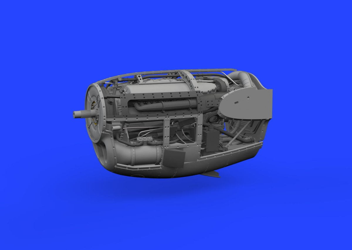 Eduard Eduard 1/48 P-38J right engine PRINT 1/48