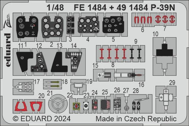 Eduard Eduard 1/48 P-39N Zoom set for ARMA HOBBY