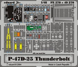 Eduard Eduard 1/48 P-47D-25 Thunderbolt Photo Etch for Hasegawa